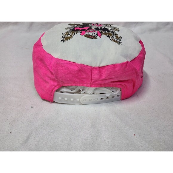 Vintage Circus Circus Snapback Hat Las Vegas Hotel Casino Pink and White OS - Picture 6 of 8